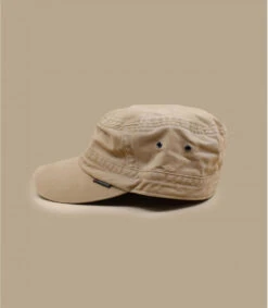 Santiago Camel -Mode Chapeaux Magasin santiago camelcasquette20militaire20beige