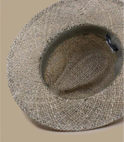 Seeberger Seagrass Fedora Summer Print Black -Mode Chapeaux Magasin seagrass fedora summer print black 4