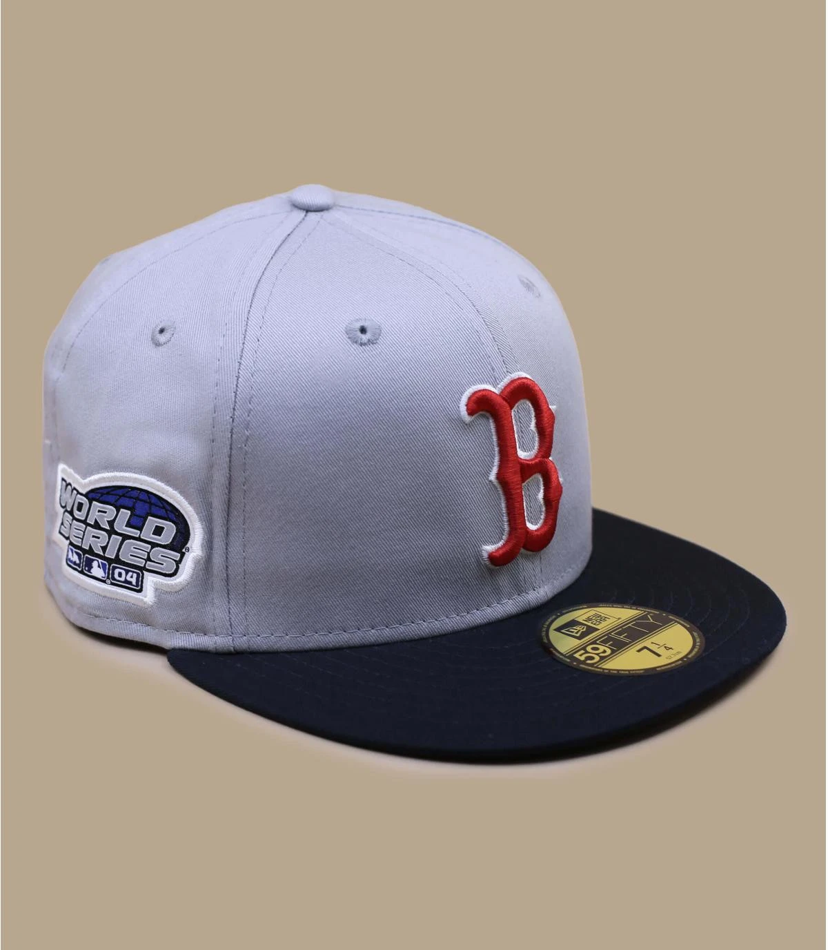 NEW ERA Series 59Fifty Boston Red Sox Gray 2 NEW ERA Series 59Fifty Boston Red Sox Gray – Image 2