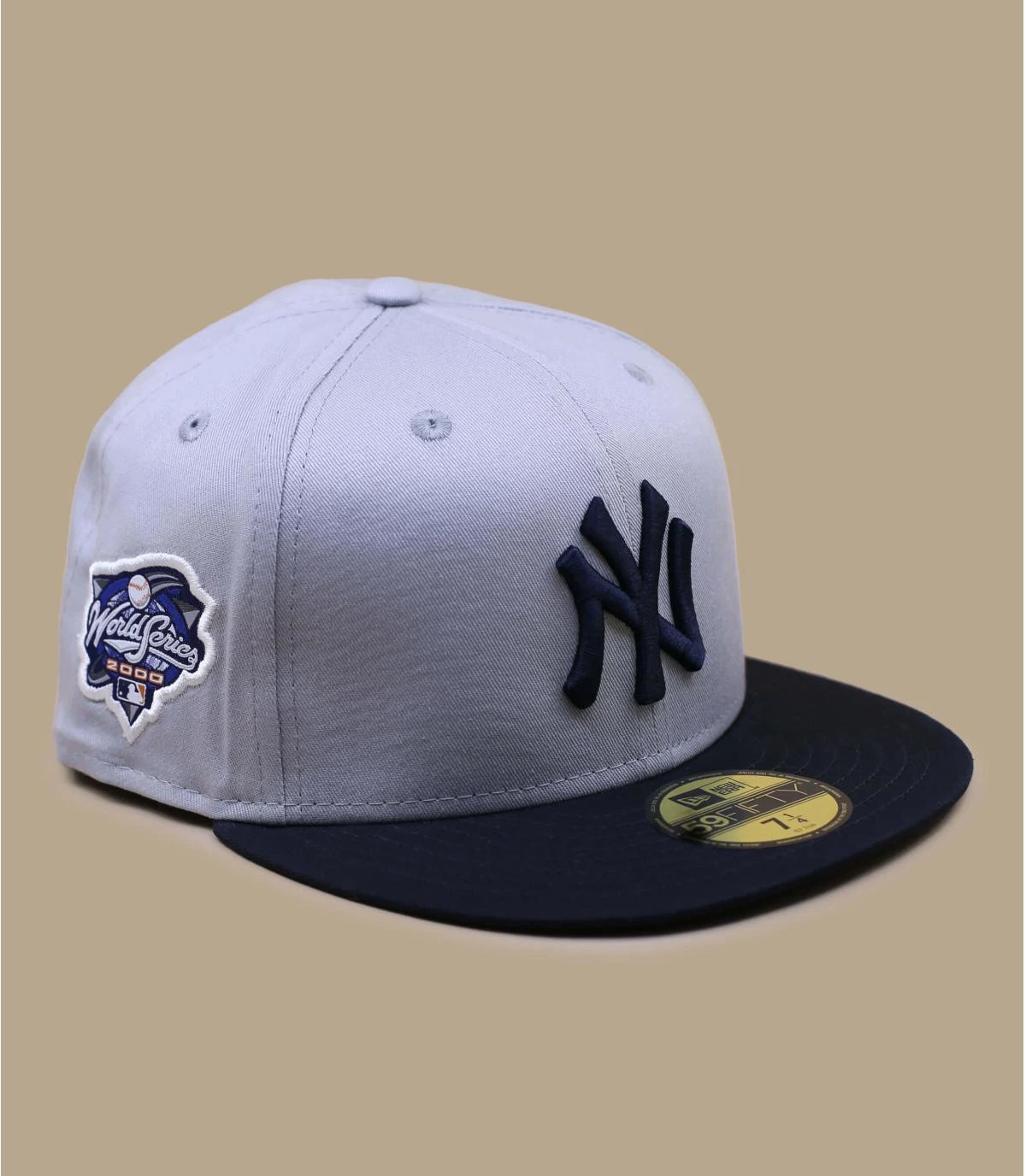 NEW ERA Series 59Fifty NY Gray 2 NEW ERA Series 59Fifty NY Gray – Image 2