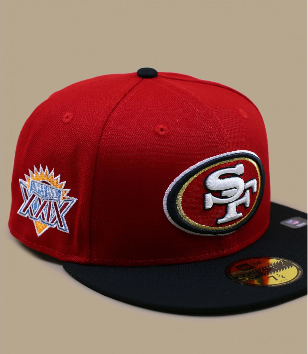 NEW ERA Side Patch 5950 49ers Scarlet 2 NEW ERA Side Patch 5950 49ers Scarlet – Image 2