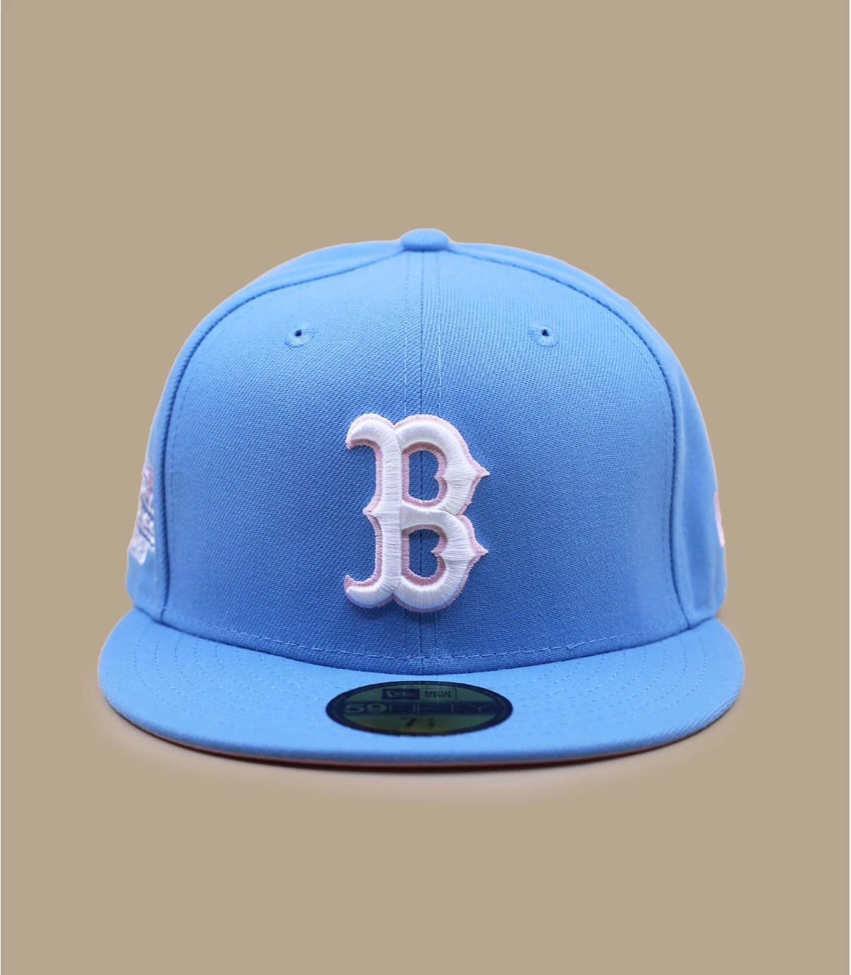 NEW ERA Side Patch 5950 Boston Red Sox Sky Pink 3 NEW ERA Side Patch 5950 Boston Red Sox Sky Pink – Image 3