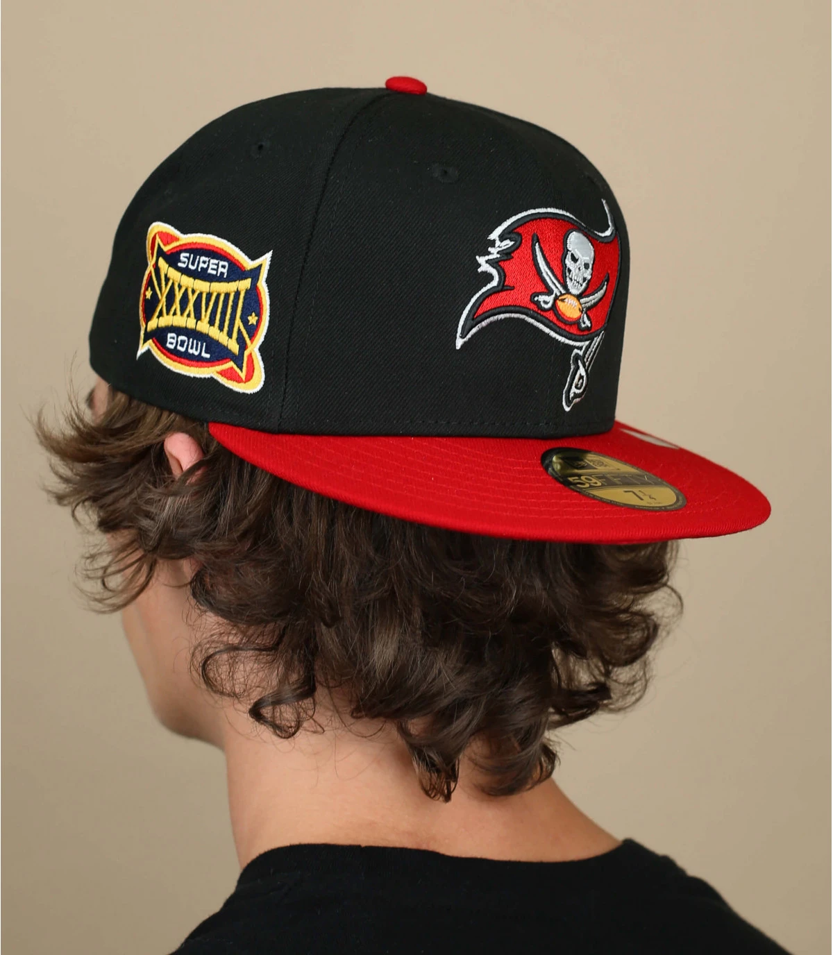 NEW ERA Side Patch 5950 Buccaneers Black 1 NEW ERA Side Patch 5950 Buccaneers Black