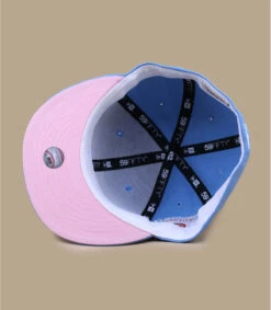 NEW ERA Side Patch 5950 Chicago Cubs Sky Pink -Mode Chapeaux Magasin side patch 5950 chicago cubs sky pink 4