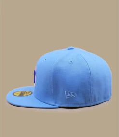 NEW ERA Side Patch 5950 Chicago Cubs Sky Pink -Mode Chapeaux Magasin side patch 5950 chicago cubs sky pink 5