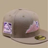NEW ERA Side Patch 5950 Colorado Rockies Camel Pink
