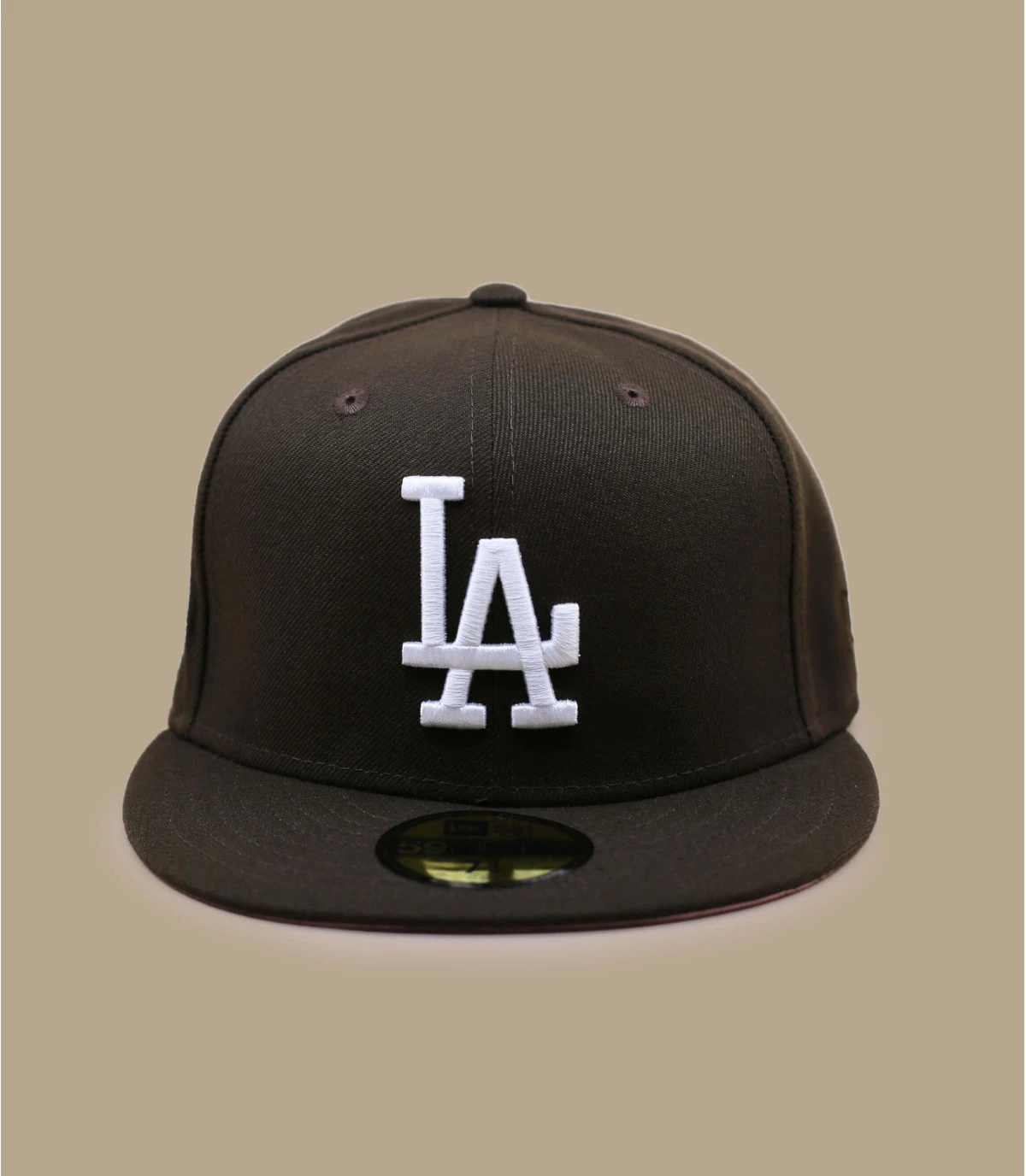 NEW ERA Side Patch 5950 LA Dodgers Walnut Pink 3 NEW ERA Side Patch 5950 LA Dodgers Walnut Pink – Image 3