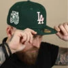 NEW ERA Side Patch 5950 LA Green & Pink