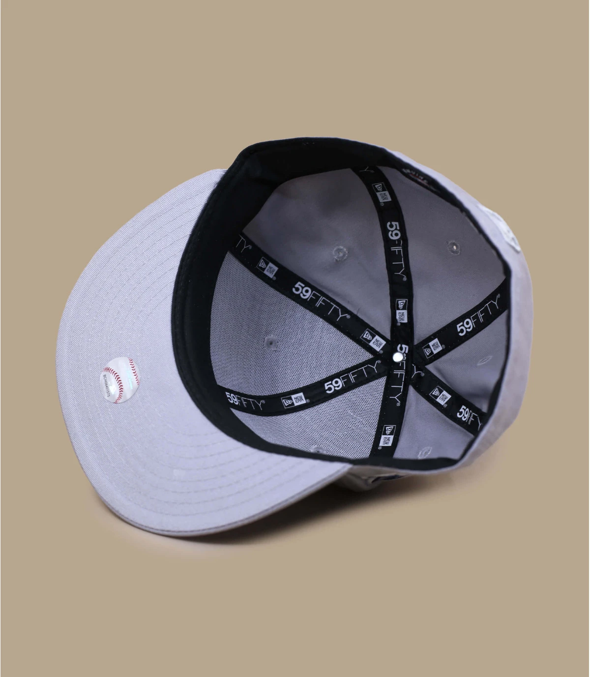 NEW ERA Side Patch 5950 NY Gray 5 NEW ERA Side Patch 5950 NY Gray – Image 5