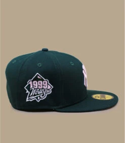 NEW ERA Side Patch 5950 NY Green & Pink -Mode Chapeaux Magasin side patch 5950 ny green pink 3