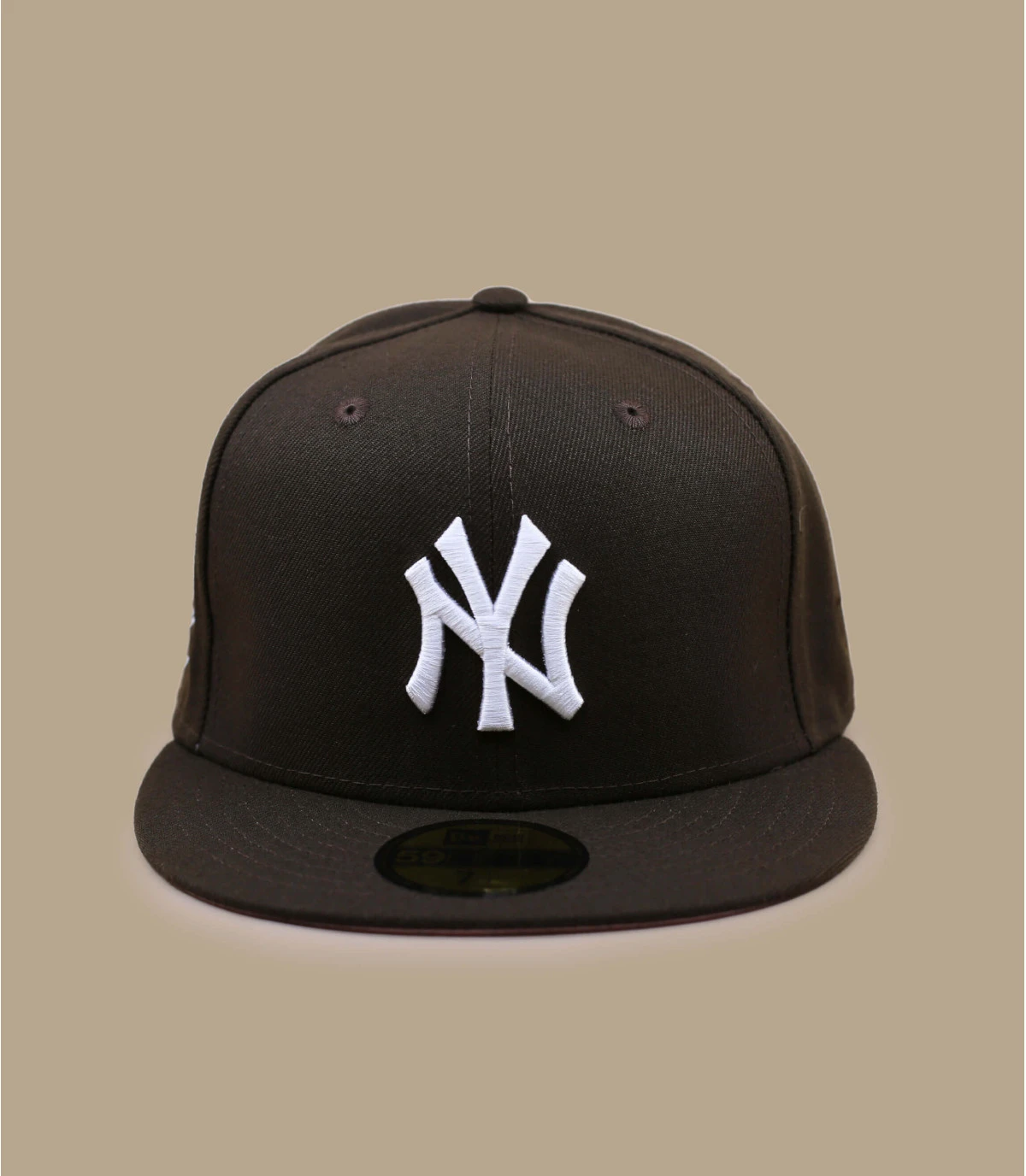 NEW ERA Side Patch 5950 NY Yankees Walnut Pink 3 NEW ERA Side Patch 5950 NY Yankees Walnut Pink – Image 3