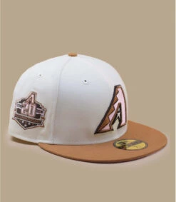 NEW ERA Side Patch 59Fifty Arizona Diamondbacks Bronze Chrome Brown Pink -Mode Chapeaux Magasin side patch 59fifty arizona diamondbacks bronze chrome brown pink 3