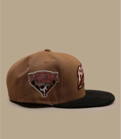 NEW ERA Side Patch 59Fifty Buffalo Bisons Bronze Black Corduroy -Mode Chapeaux Magasin side patch 59fifty buffalo bisons bronze black corduroy 4