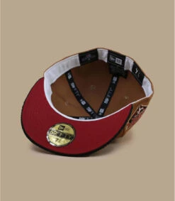 NEW ERA Side Patch 59Fifty Buffalo Bisons Bronze Black Corduroy -Mode Chapeaux Magasin side patch 59fifty buffalo bisons bronze black corduroy 6