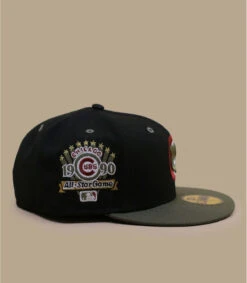 NEW ERA Side Patch 59Fifty Chicago Cubs Black New Olive 11 NEW ERA Side Patch 59Fifty Chicago Cubs Black New Olive -Mode Chapeaux Magasin side patch 59fifty chicago cubs black new olive 4