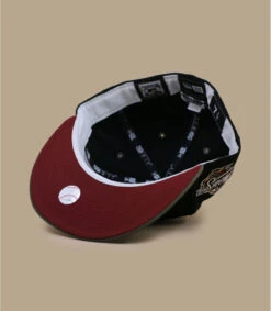 NEW ERA Side Patch 59Fifty New York Yankees Black New Olive -Mode Chapeaux Magasin side patch 59fifty new york yankees black new olive 6