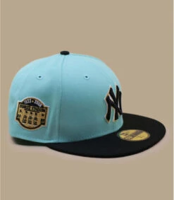 NEW ERA Side Patch 59Fifty New York Yankees Blue Tint Black -Mode Chapeaux Magasin side patch 59fifty new york yankees blue tint black 3