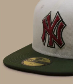 NEW ERA Side Patch 59Fifty New York Yankees Chrome Olive -Mode Chapeaux Magasin side patch 59fifty new york yankees chrome olive 2