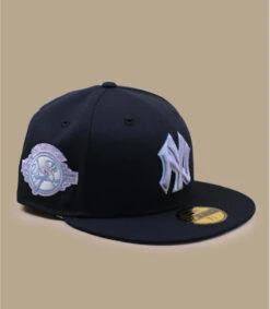 NEW ERA Side Patch 59Fifty New York Yankees Navy Lavender -Mode Chapeaux Magasin side patch 59fifty new york yankees navy lavender 3