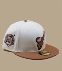 NEW ERA Side Patch 59Fifty San Diego Padres Bronze Chrome Brown Pink -Mode Chapeaux Magasin side patch 59fifty san diego padres bronze chrome brown pink 3