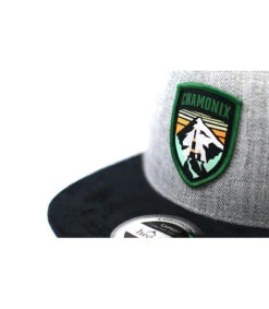 Snapback Chamonix -Mode Chapeaux Magasin snapback chamonixsnapback20Chamonix20gris