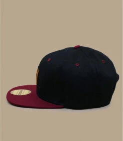 Snapback First Come First Tarck Black Burgundy -Mode Chapeaux Magasin snapback first come first tarck black burgundy 2