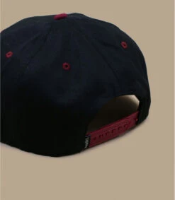Snapback First Come First Tarck Black Burgundy -Mode Chapeaux Magasin snapback first come first tarck black burgundy 3