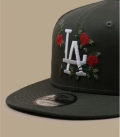 NEW ERA Snapback Flower 950 LA Olive -Mode Chapeaux Magasin snapback flower 950 la olive 2