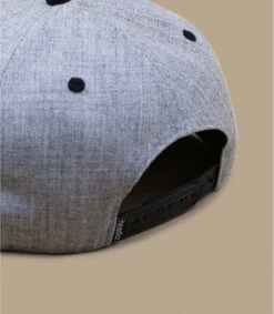 Snapback Jackson Hole Grey Black -Mode Chapeaux Magasin snapback jackson hole grey black 3