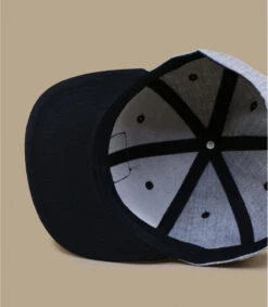 Snapback Jackson Hole Grey Black -Mode Chapeaux Magasin snapback jackson hole grey black 4