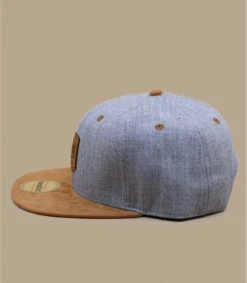 Snapback King Of The North Grey Brown -Mode Chapeaux Magasin snapback king of the north grey brown 2