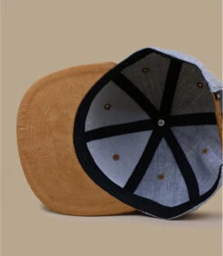 Snapback King Of The North Grey Brown -Mode Chapeaux Magasin snapback king of the north grey brown 4