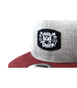 Snapback Let's Drive -Mode Chapeaux Magasin snapback let s drivesnapback20van20bordeaux20gris