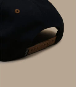 Snapback Matterhorn Black Suede -Mode Chapeaux Magasin snapback matterhorn black suede 3