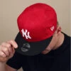 NEW ERA Snapback NY Rouge Noire