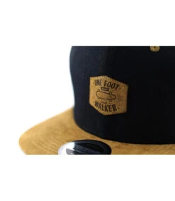 Snapback One Foot Walker Black Brown -Mode Chapeaux Magasin snapback one foot walker black brownsnapback20skate20noire20marron