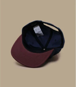 Volcom Snapback Quarter Twill Cruzer Blue -Mode Chapeaux Magasin snapback quarter twill cruzer blue 5
