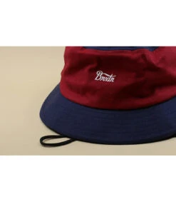 Brixton Stith Bucket Washed Navy Lava Red -Mode Chapeaux Magasin stith bucket washed navy lava redbob20rouge20bleu20Brixton