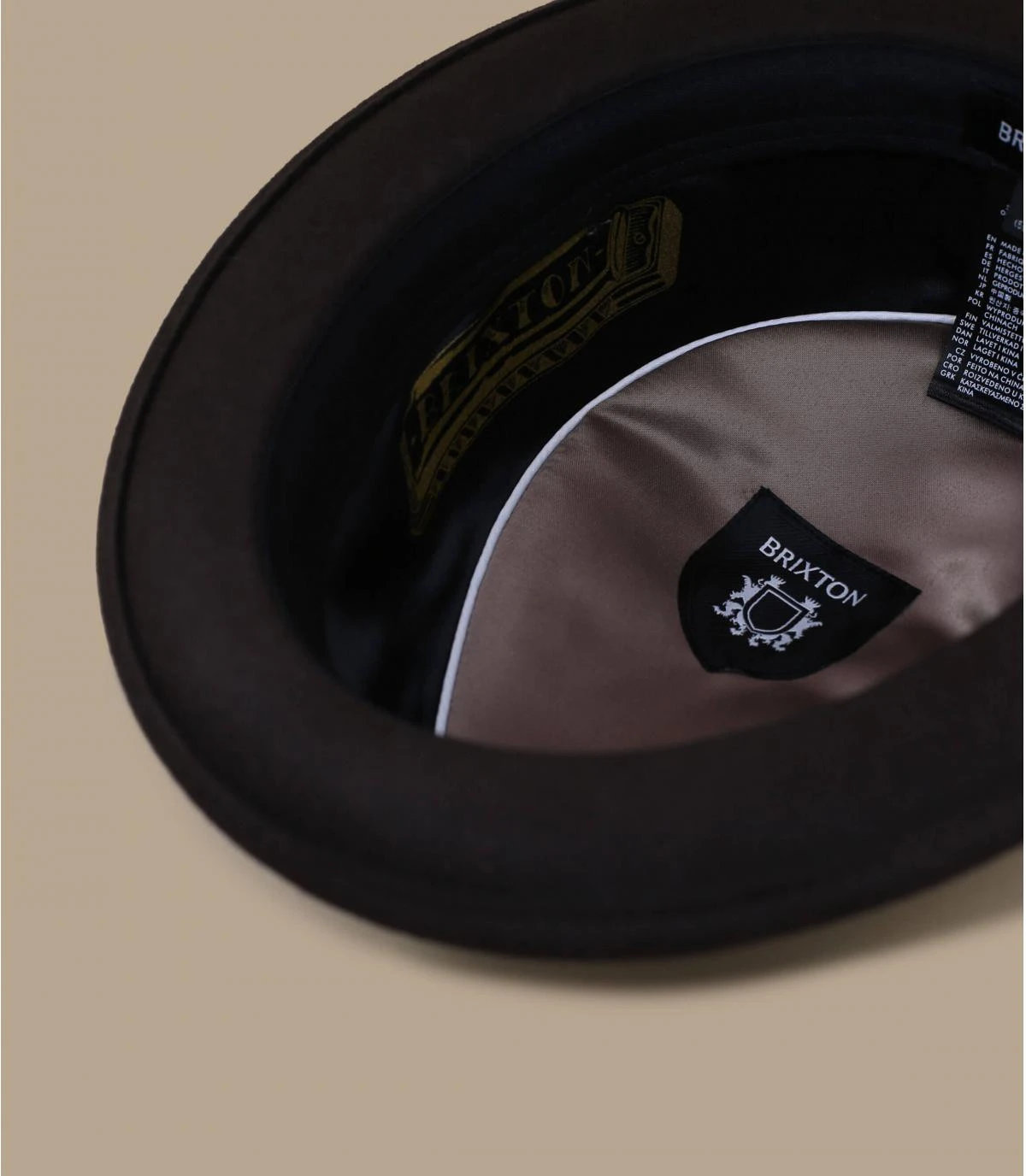 Brixton Stout Pork Pie Brown Bronze 4 Brixton Stout Pork Pie Brown Bronze – Image 4