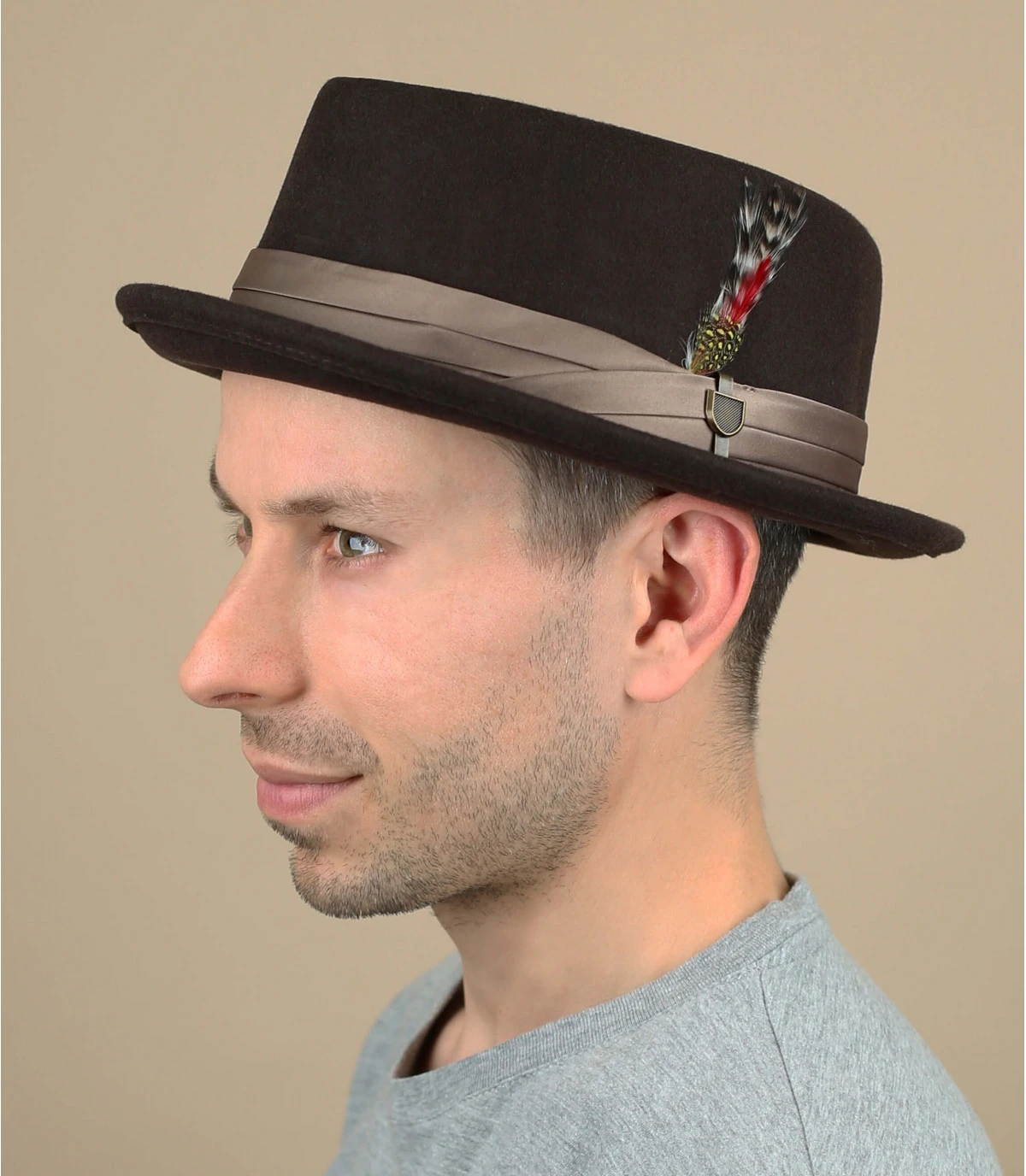 Brixton Stout Pork Pie Brown Bronze 1 Brixton Stout Pork Pie Brown Bronze