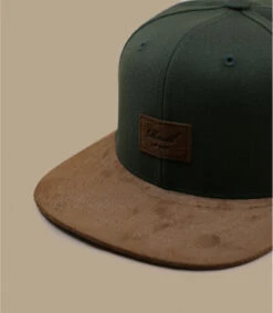 Reell Suede Cap Dark Olive -Mode Chapeaux Magasin suede cap dark olive 2