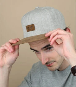 Reell Suede Cap Heather Light Grey