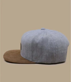 Reell Suede Cap Heather Light Grey -Mode Chapeaux Magasin suede cap heather light grey 3