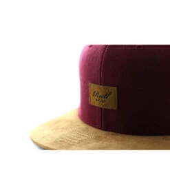 Reell Suede Cap Maroon -Mode Chapeaux Magasin suede cap maroonsnapback20bordeaux20suede20Reell