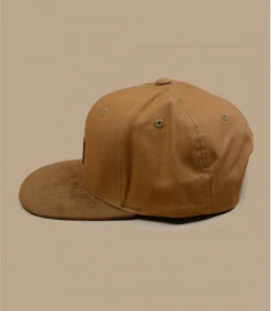 Reell Suede Cap Ocre Brown -Mode Chapeaux Magasin suede cap ocre brownReell20casquette20Reell20beige20suede