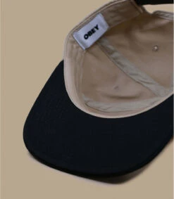 OBEY Sunshine Khaki Multi -Mode Chapeaux Magasin sunshine khaki multi 5