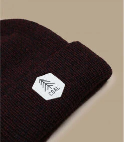 Coal The Scout Dark Burgundy -Mode Chapeaux Magasin the scout dark burgundybonnet20revers20bordeaux20patch