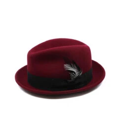 Bailey The Tino Port -Mode Chapeaux Magasin the tino portBailey20trilby20bordeaux20Bailey