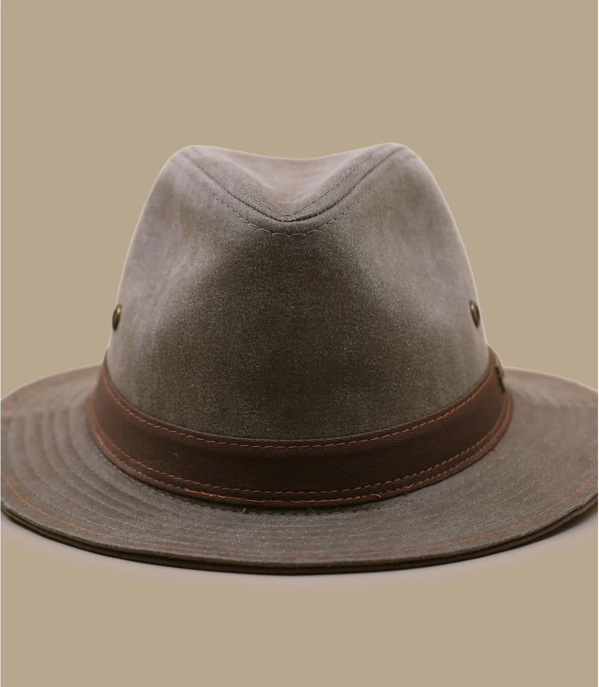 Stetson Traveller CO/PES Taupe 3 Stetson Traveller CO/PES Taupe – Image 3
