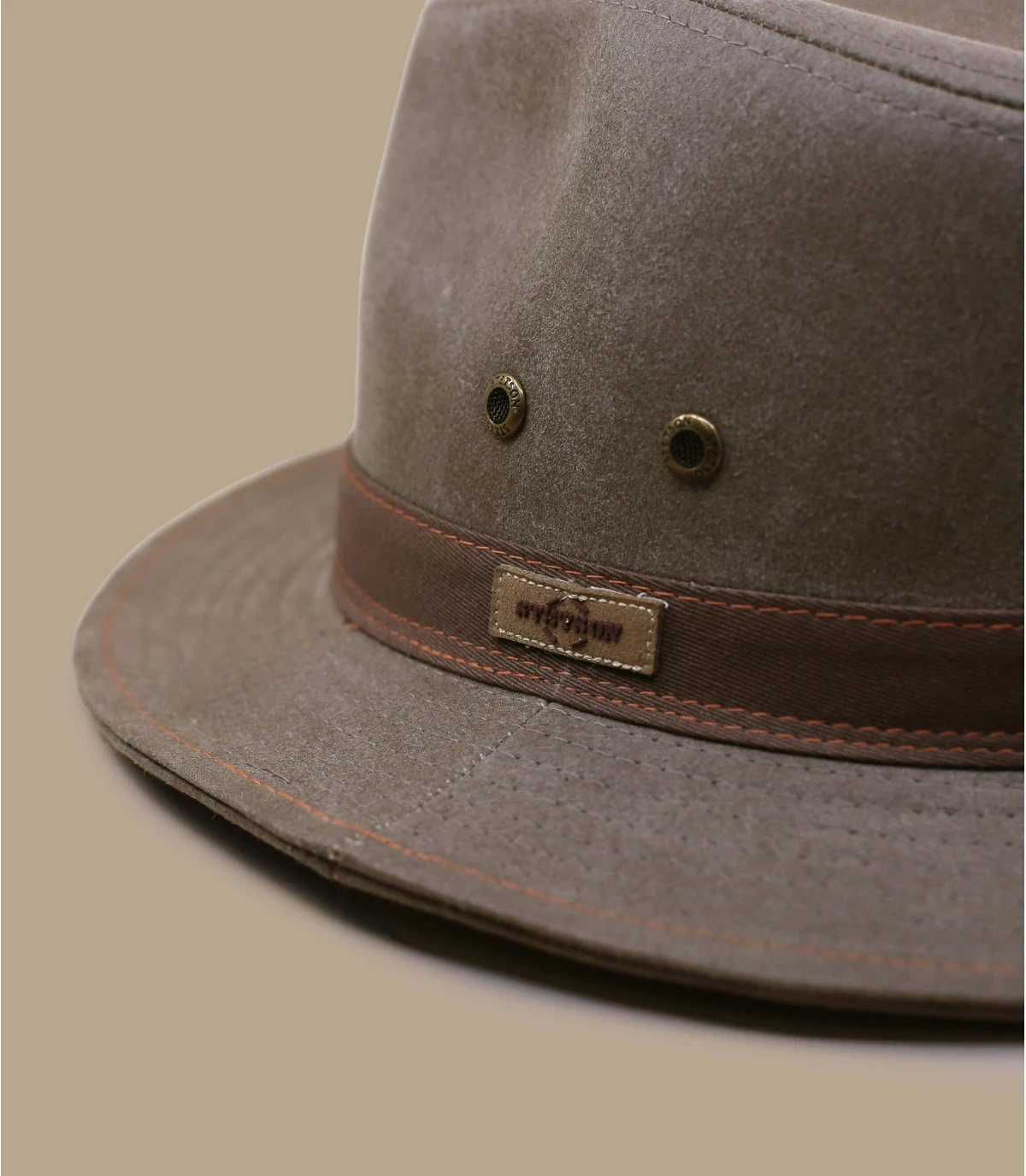 Stetson Traveller CO/PES Taupe 4 Stetson Traveller CO/PES Taupe – Image 4